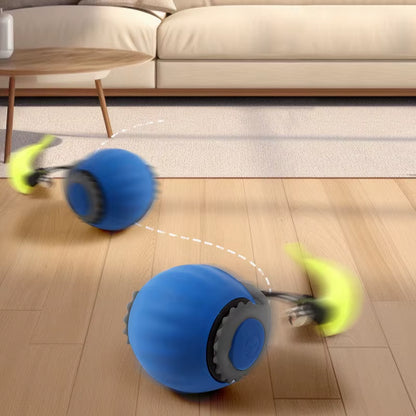 Electric Self-Exciting Cat Toy Ball - Safe, Bite-Resistant, and Engaging for Pets