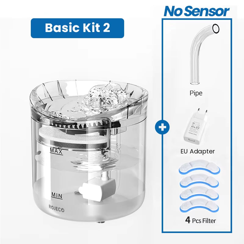 Revolutionize Your Pet's Hydration with the Automatic Cat Water Fountain - Smart Drinker with Sensor Technology for Happy, Healthy Cats!