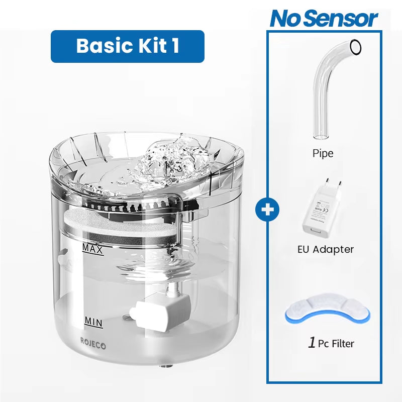 Revolutionize Your Pet's Hydration with the Automatic Cat Water Fountain - Smart Drinker with Sensor Technology for Happy, Healthy Cats!