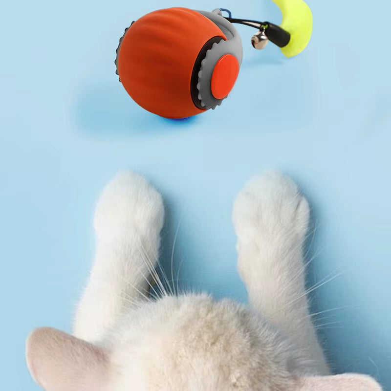Electric Self-Exciting Cat Toy Ball - Safe, Bite-Resistant, and Engaging for Pets