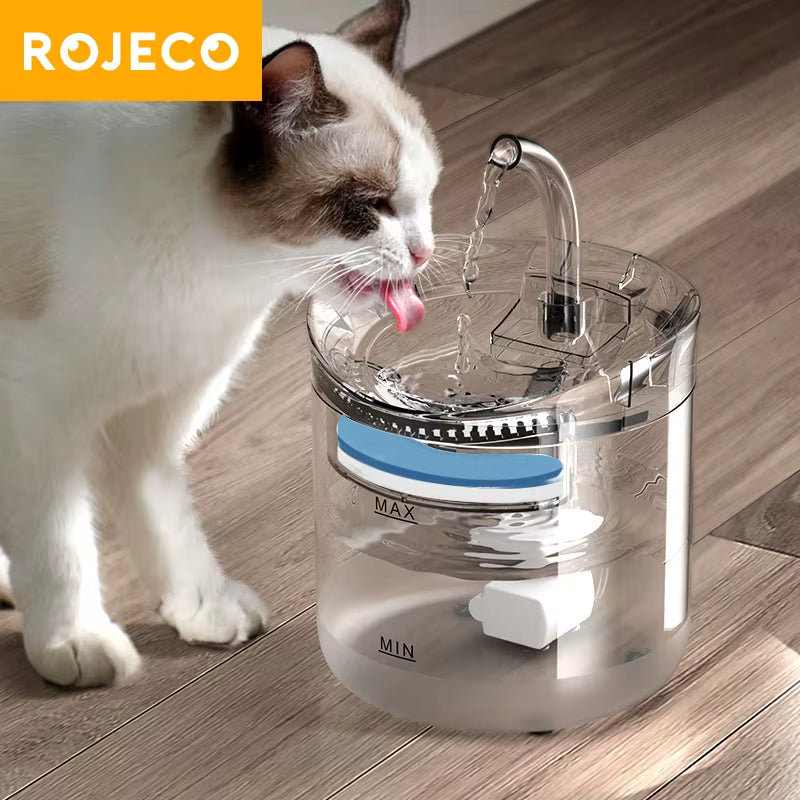 Revolutionize Your Pet's Hydration with the Automatic Cat Water Fountain - Smart Drinker with Sensor Technology for Happy, Healthy Cats!