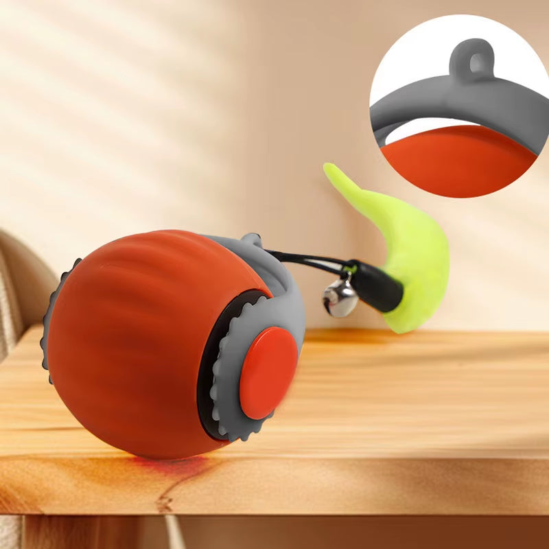 Electric Self-Exciting Cat Toy Ball - Safe, Bite-Resistant, and Engaging for Pets