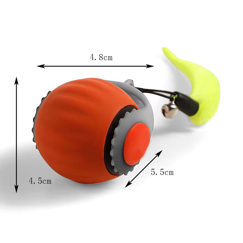 Electric Self-Exciting Cat Toy Ball - Safe, Bite-Resistant, and Engaging for Pets