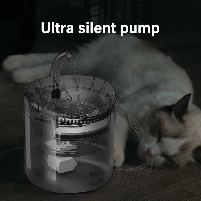 Revolutionize Your Pet's Hydration with the Automatic Cat Water Fountain - Smart Drinker with Sensor Technology for Happy, Healthy Cats!