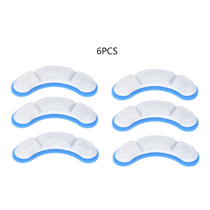 3/6/12PCS Cat Water Fountain Replacement Filter Elements Activated for Cats Pet Drinking Bowl Auto Feeder
