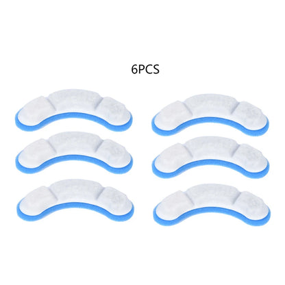 3/6/12PCS Cat Water Fountain Replacement Filter Elements Activated for Cats Pet Drinking Bowl Auto Feeder